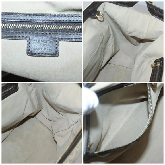 LOUIS VUITTON Monogram Mini Josephine GM Hand Bag Khaki - Picture 15 of 16